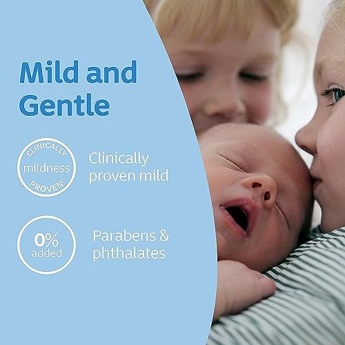 Image of Johnson's Baby Cornstarch Baby Powder, Aloe & Vitamin E for Delicate Skin, Hypoallergenic, No Added Parabens, & Dyes, Silky for Gentle Baby-Skin Care, Baby-Essentials, 9 oz (Pack of 2)