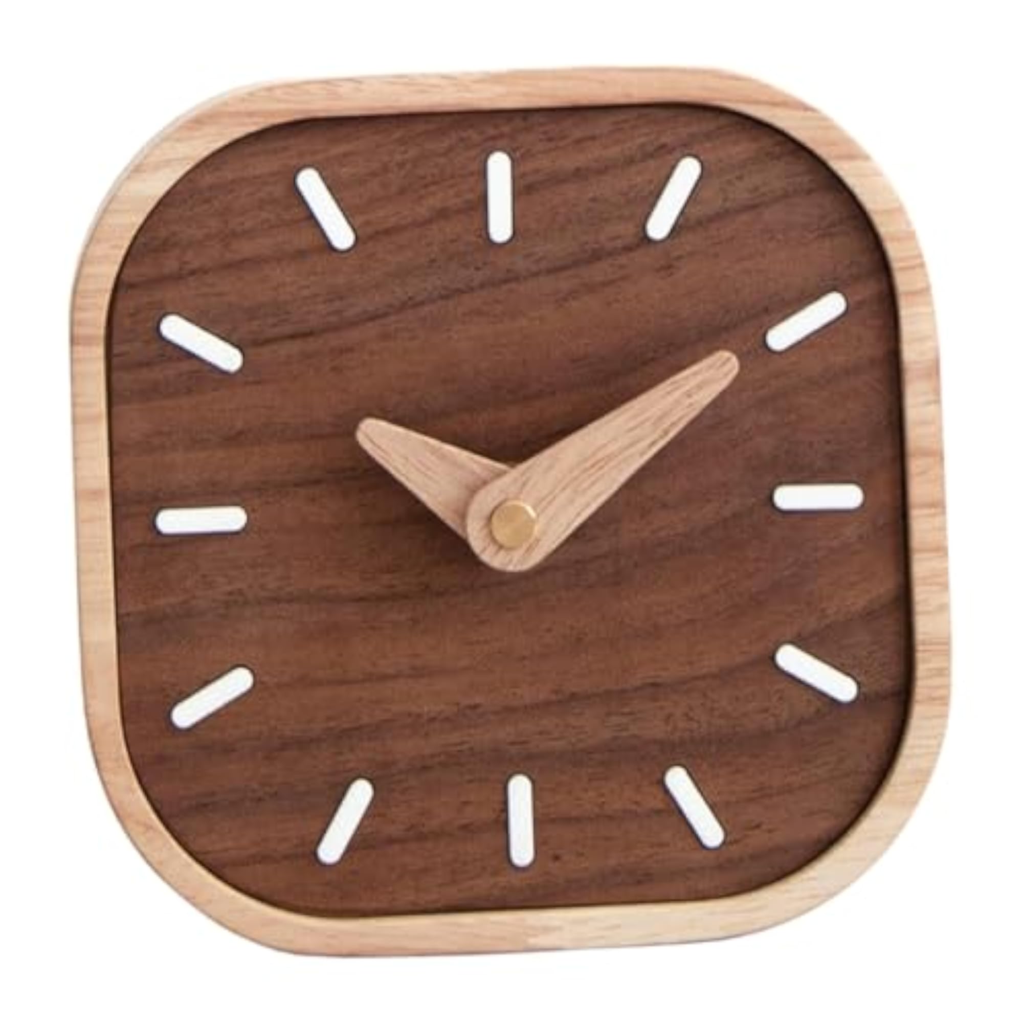 Stylish Desktop Tabletop Clock, Grey