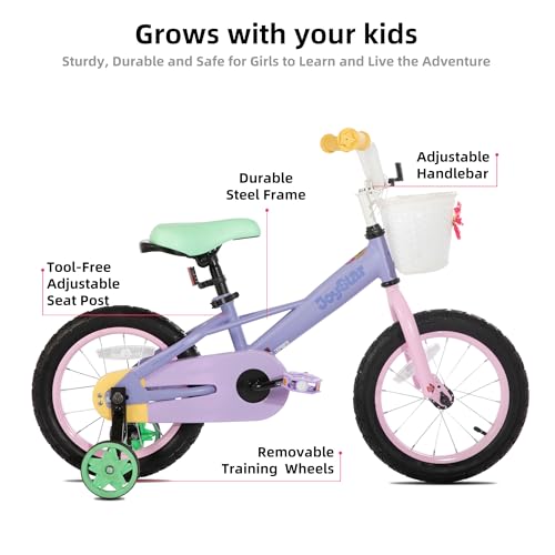 JOYSTAR Rainbow 18 Inch Kids Bike
