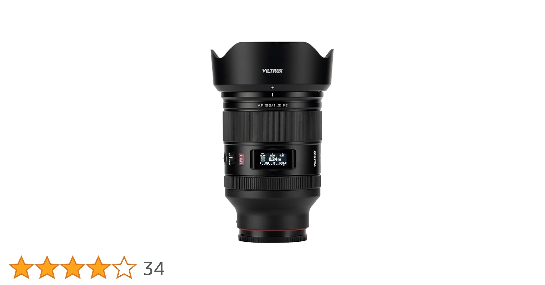 Amazon.co.jp: VILTROX AF 35mm F1.2 LAB FE レンズ ソニー E
