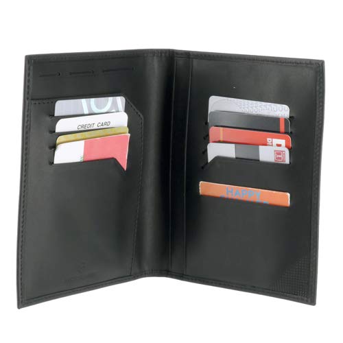 Image of VICTORINOX Altius Men's Leather Wallet SD Card Slots Black (602000)