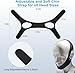 Anti Snoring Devices - Chin Strap for Sleeping - Simple and Effective Stop Anti Snoring Chin Strap - Adjustable Airflow Jaw Strap - Snoring Solution for Women and Men - Black7AB