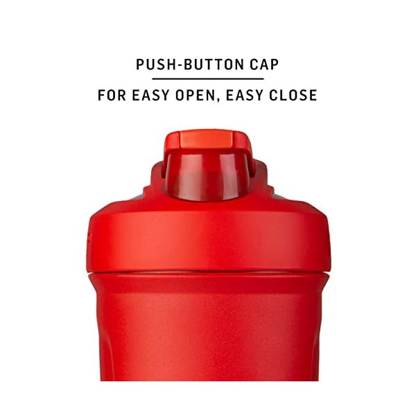BlenderBottle Strada - Edelstahl Trinkflasche - ocean blau, 375 g & Strada - Tritan - Trinkflasche mit BlenderBall, BPA… – Bild 3