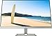 HP 27fw Monitor 27” FHD 1920 x 1080 a 60 Hz, IPS, Antiriflesso, Borderless, Tempo risposta 5 ms, AMD FreeSync, Regolazione Inclinazione, Comandi su schermo, Low blue light, VGA, HDMI, Argento