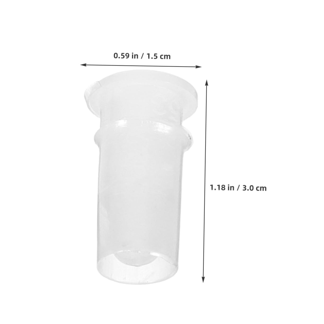 Happyyami 100pcs Replacement Squeakers for Toys Plastic Toy Repair Fix Squeakers Noise Maker Insert DIY Toy Accessories for Toy Pet Toys Plush Doll Craft Shoes Whistle