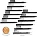 Banglijian Hearing Aid Cleaning Brushes with Wax Loop and Battery Magnet, 12-Piece