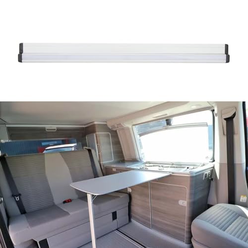 RV-Tischschiene, 500 Mm Rostfreie Wandtisch-Stützschiene aus Aluminiumlegierung für Yacht-Boots-Wohnwagen, RV-Tischhalterung für Verschiebbare Tischunterstützung