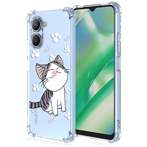 XINYEXIN Cover per Realme C33, Custodia Floreale