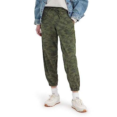Levi's Women's Off Duty Jogger, (New) Army Green Emily Camo, Medium