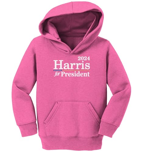 Tcombo Harris For President 2024 - Vote Blue Toddler/Youth Fleece Hoodie