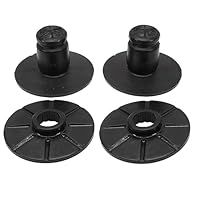 Attisfiera Federgummi, 4 x Federteller Unterlage oben unten für Astra G H Zafira A B 424764