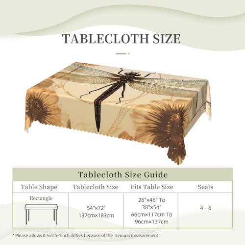 Nappe rectangulaire lavable en machine avec finitions haut de gamme pour intérieur - 6