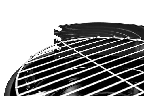 Runder Edelstahl Grillrost 44cm - Tragbarer Outdoor Grill Für Camping & Picknick