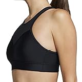 Speedo Women's High Neck Top Bikini Top, black, Small