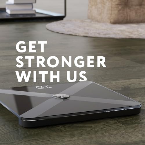 T Electronics Smart Scale for Body Weight, BMI, Muscle Mass, Electronic Body Composition Monitor – Bluetooth Digital Body Fat Biometrics Scale Health Analyzer with APP, 14 Health Indicators - Black - Thumbnail 7