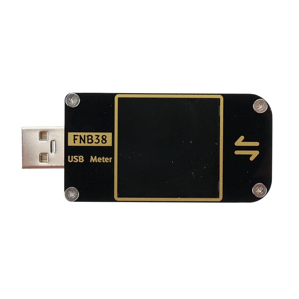 DollaTek FNB38 Stromspannungsmessgerät USB Tester QC4+ PD3.0 2.0 PPS Schnellladeprotokoll Kapazität Tester 5A 5V / 12V / 24V