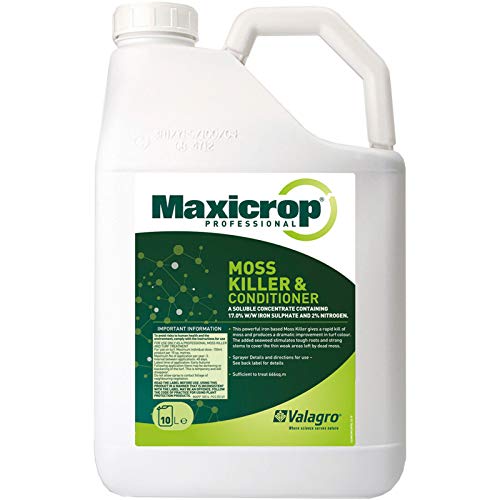 Maxicrop Moss Killer & Lawn Conditioner 10L Tub Amazon.co.uk Garden