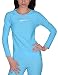 Produktbild iQ-Company Damen UV-Schutz Kleidung 300 langarm T-Shirt, türkis (2515), 44 (Herstellergröße: XL)