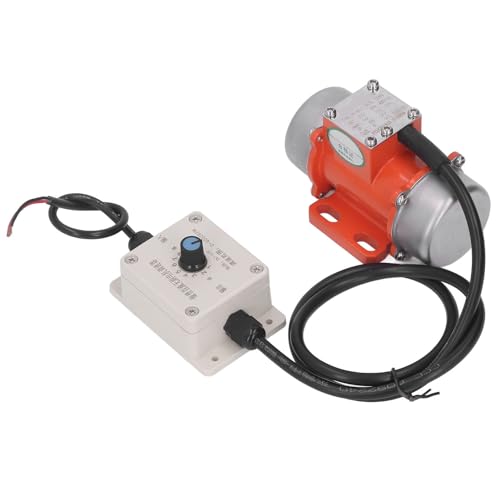 Motore Elettrico Vibrante 30W 4000 Giri/min IP65 Motore Vibrante per Vibratore per Calcestruzzo Motore Vibrante CC con Regolatore di velocità (DC12V)