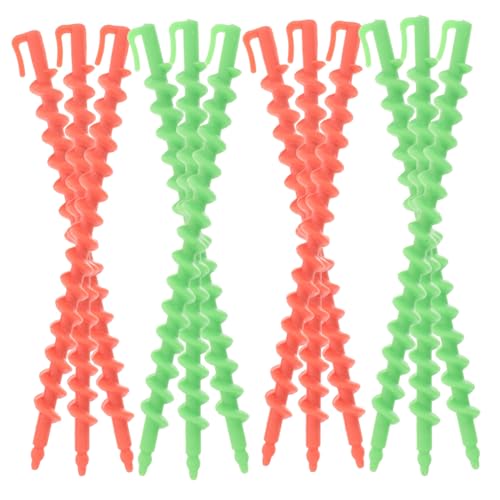 HAPINARY Spiral Hair Perm Rods for Long Short Hair 22pcs Curling Rods Even Heat Distribution Durable Construction