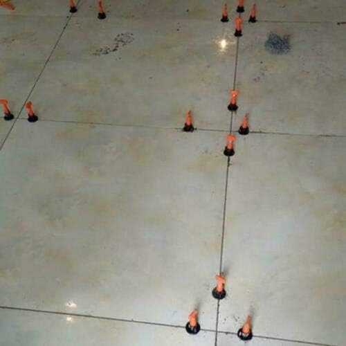 Flat Ceramic Floor Wall Construction Tools Tile Levelling System Kit Tools Reusable Set 50 pcs.