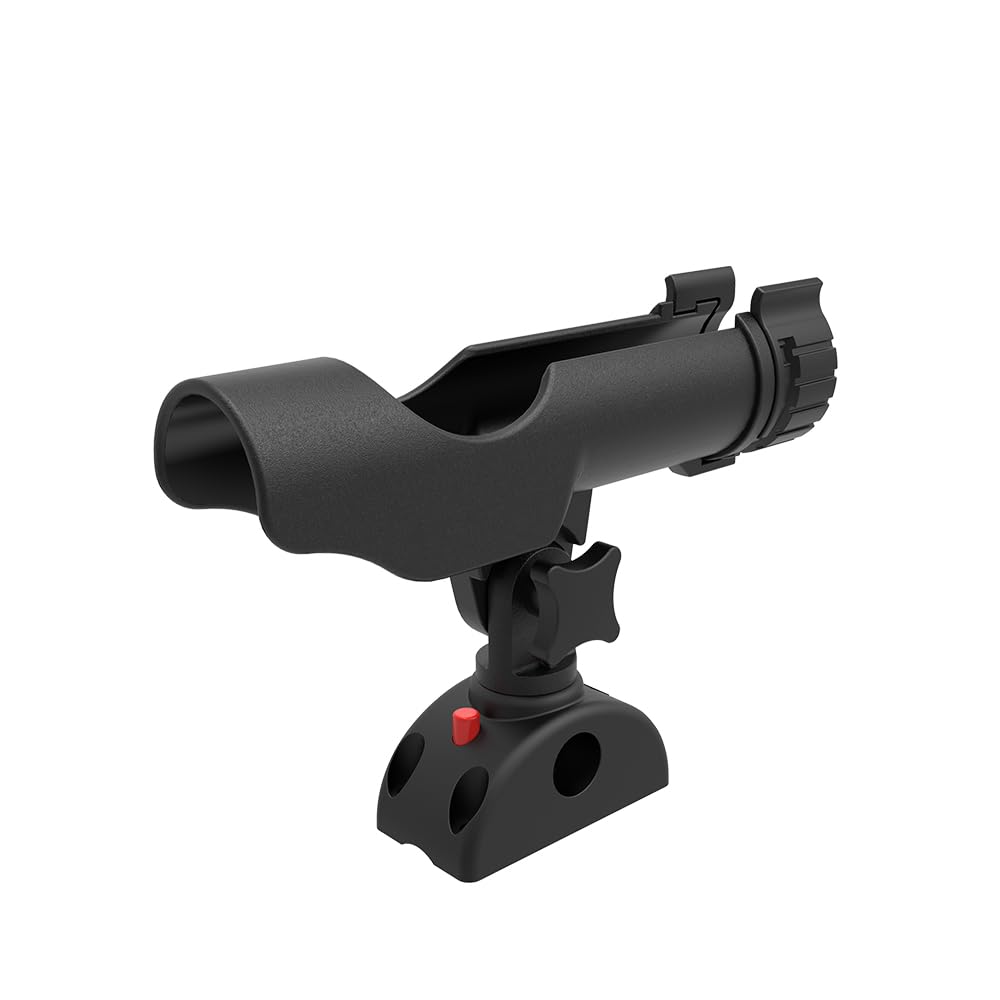 CIOPLJHKL Marine Heavy Duty Ajustable Plastic Fishing Pole Holder Rod for Boat Parts For Boat Yacht Kayaks(1)