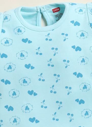 Image of LuvLap Baby Girls 100% Cotton Full Sleeve Girls Top Pack of 4