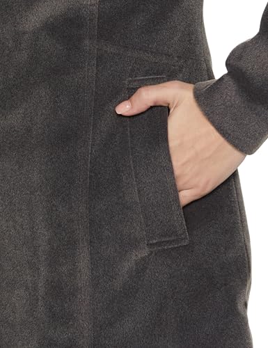 Image of Qube By Fort Collins Women's Knitted Hip Length Tweed Blazer - Stylish, Versatile, And Elegant For Office Or Casual Wear