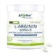 Produktbild APOrtha® Argiviron® L-Arginin 4500 hochdosiert + Herzvitamin Vitamin B1, 360 vegane Kapseln, Hochdosiert mit 4500 mg L-Arginin Hydrochlorid u. 3735 mg reinses L-Arginin pro Tagesverzehr, allergenfrei