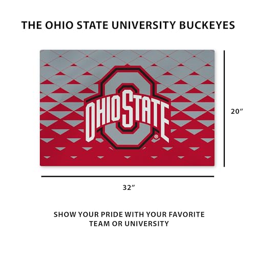 Tapete lavable Northwest NCAA Ohio State Buckeyes 20x32 pulgadas miniatura 3