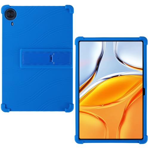 Housse de protection antichoc TECLAST T70 silicone bleu avec support 14"