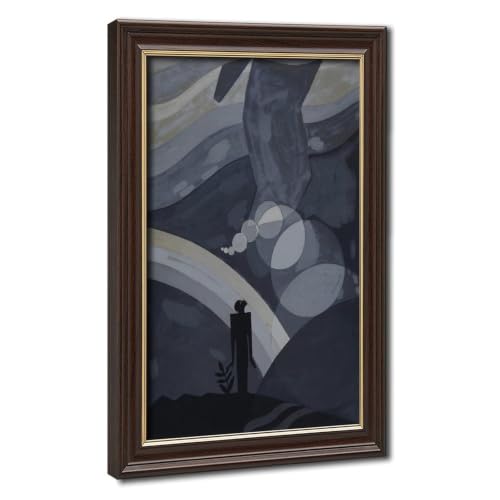 Impression sur toile The Creation par Aaron Douglas cadre suspendu 50x75 cm