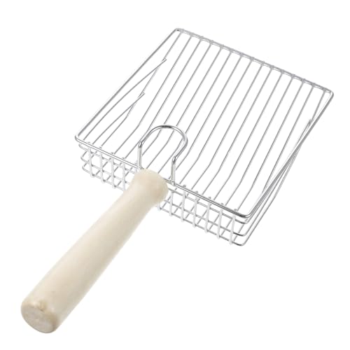 VANZACK Pelle à Litière pour Chat Scoop Dissolvant De Squames De Chat Morsure De Chat Cuillère à Chat Porte-cuillère pour Chat Animal De Compagnie Chat Lingettes Trucs De Chat Caca Bois
