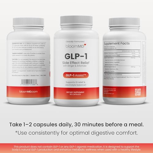 BloomMD GLP-1 Side Effect Relief Supplement