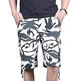 🔥Multi-Taschen um Ihre verschiedenen Bedürfnisse zu erfüllen ;Leichte Freizeit oder Outdoor Shorts mit funktionellen Taschen.