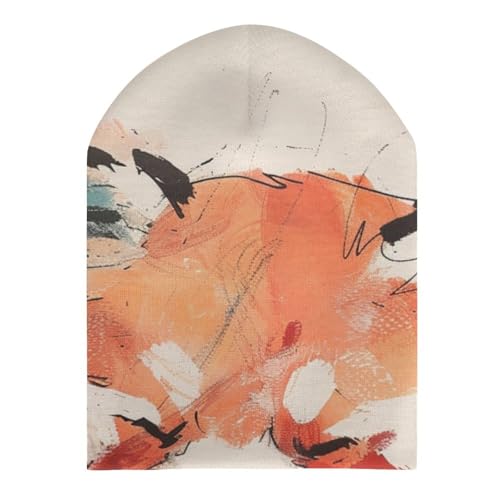 Cute Red PandaChildren's Warm Knitted Hat, Suitable for All Seasons and Daily Wear3