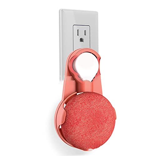 Soporte de pared para Google Home Mini sin tornillos de diseño compacto negro 7