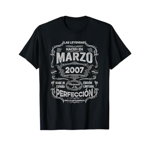 Mujer Leyendas Marzo 2007 Hombre Mujer 16 Años Cumpleaños Camiseta