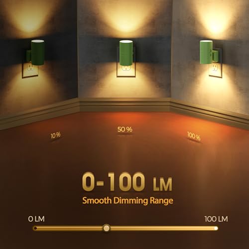 Image of Briignite Night Lights Plug into Wall, Modern LED Night Light Plug in