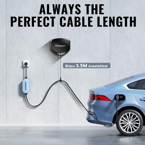 Support de câble peu encombrant pour voitures électriques et Wallbox - 4