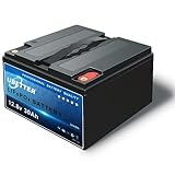 🔋[Lithium-Eisen-Batterie] UBETTER 12V 30 Ah LiFePO4-Batterien sind die perfekte Alternative zu herkömmlichen Blei-Säure-Batterien aufgrund ihrer höheren Energiedichte, stabileren Leistung und höheren Leistung