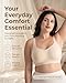 SHAPERMINT Wireless Bras for Women No Underwire – Small to Plus Size Bralettes with Support and Natural Lift