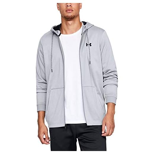 Under Armour Herr Armour Fleece Fz Hoodie Uppvärmningstopp