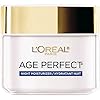L’Oreal Paris Age Perfect Collagen Expert Anti-Aging, Anti-Wrinkle Night Moisturizer 2.5 oz