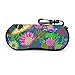 Produktbild Sonnenbrille Soft Case Brillenetui mit Gürtelclip, Hawaiian Garden Gnomes