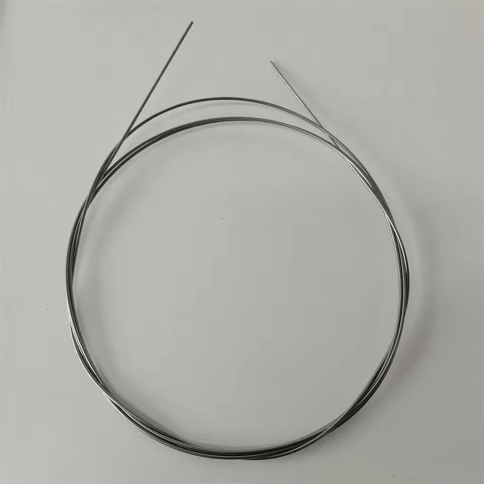 1 Meter Super Elastic Nitinol Alloy Nickel-Titanium Straight Wire Hyperelastic Filament 0.8mm 1.0mm 1.6mm 2.0mm NiTi-ss (2 Meter, 2.0mm)