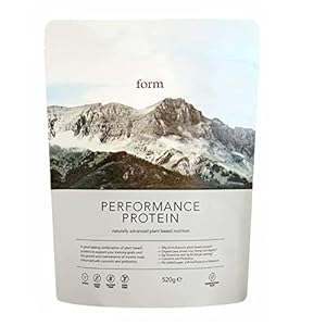 Form Performance Protein – Vegan Protein Powder – 30g of Plant Based Protein per Serving, with BCAAs and Digestive Enzymes. Perfect Post Workout. Tastes Great with Just Water!