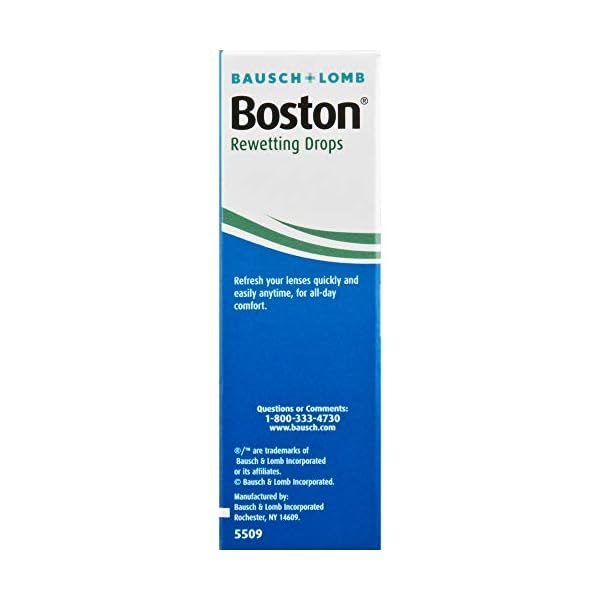 Boston Nachfülltropfen für starre gasdurchlässige Kontaktlinsen, 1/3 oz Flasche – Bild 9