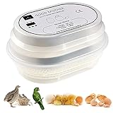 GOOD MOTHER Digital Fully Automatic Egg Incubator 9-12 Chicken Eggs [Fahrenheit] Poultry Hatcher for...
