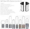 PureSphere Filtro HEPA 2 in 1 + carbone compatibile con filtro purificatore d'aria Dyson 360°Glass HEPA+Carbon